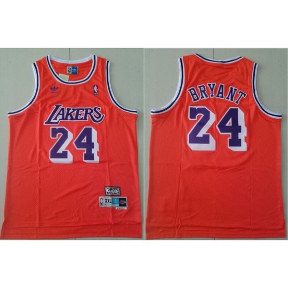 lakers orange jersey